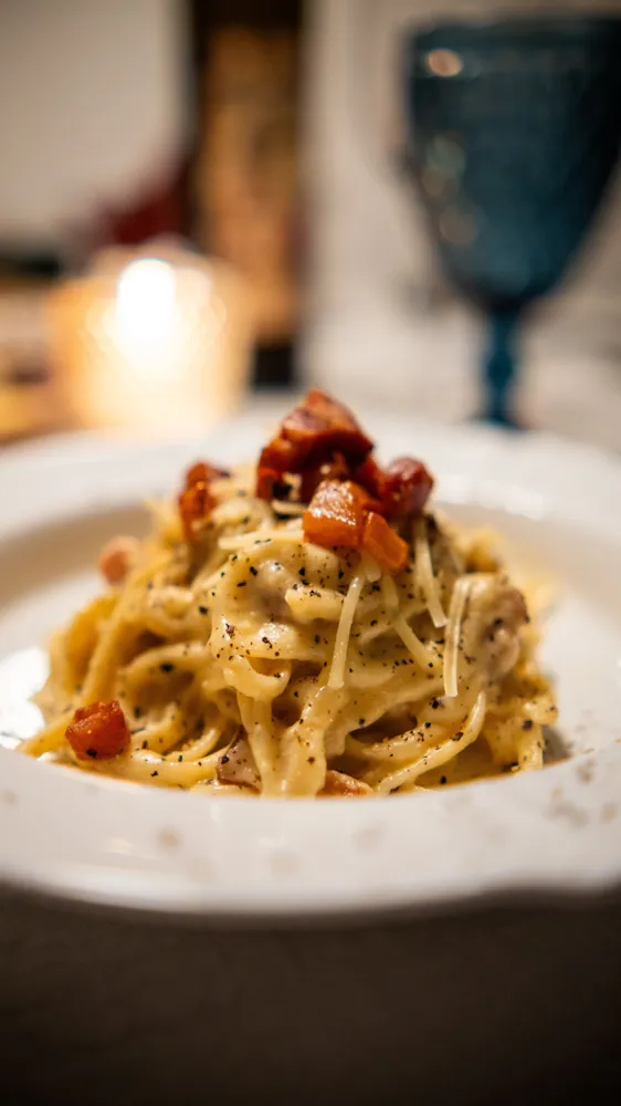 Mezze maniche alla carbonara