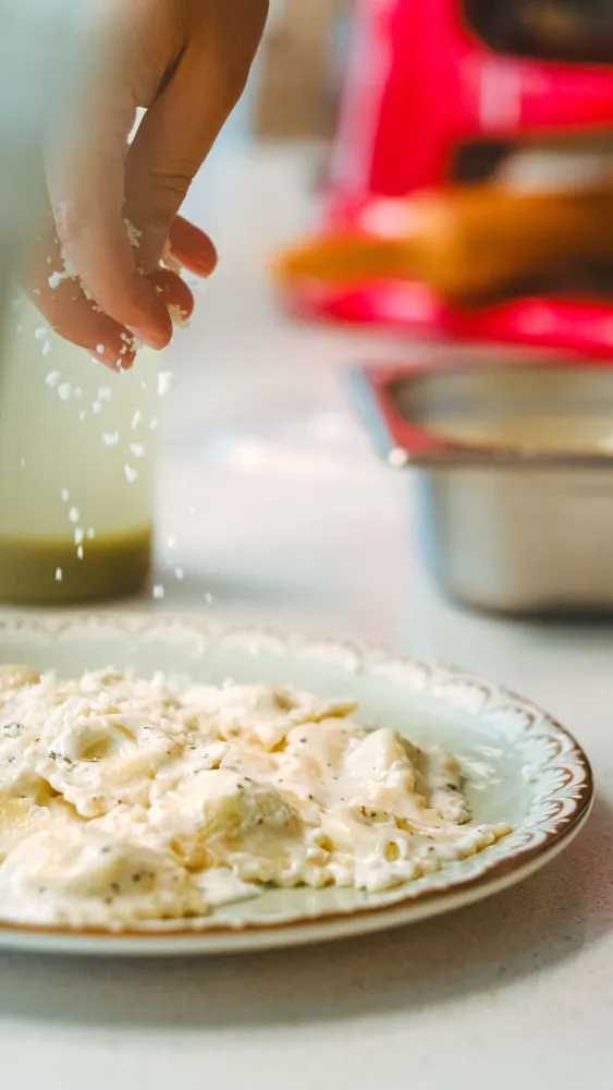 Tortelli fatti in casa